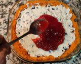 Foto del paso 14 de la receta: Pastel de boniato con frutos secos y mermelada de fresa