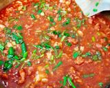 Hình bước làm 3 của món Mì spaghetti sauce tôm thịt