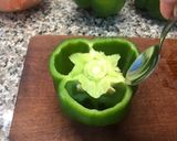 Foto del paso 2 de la receta: PIMIENTOS RELLENOS con vegetales y arroz integral 🫑🥕🌽🧅