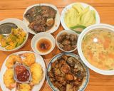 Hình bước làm 4 của món 27/3/2020 bữa cơm tối của gia đình 5 người lớn và 2 trẻ con
