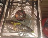 صورة لخطوة 1 من وصفة تكتوكة بالخضر مشوية 🍅🍆🍆🌶️. (الزعلوك)