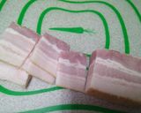 Foto del paso 2 de la receta: Patatas Hasselback al horno, rellenas de bacon y queso