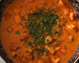 A picture of step 5 of Niramish Paneer.