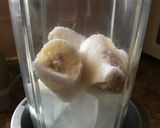 Foto del paso 1 de la receta: Helado de banano casero