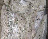 Foto del paso 1 de la receta: Merluza al horno con ensalada