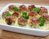 Húsgombócos rakott karfiol recept fázis 9 fotója