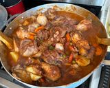 A picture of step 5 of Easy Chicken Afritada.