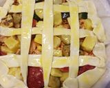 A picture of step 3 of Rustic chicken and vegetable pie 5 pound meal.