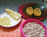 Foto del paso 1 de la receta: Croquetas de batata dulce, rellenas con pollo y ají