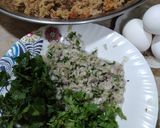 A picture of step 3 of Shami kabab.