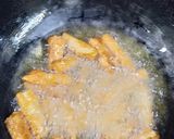 A picture of step 3 of Baby corn chilli.