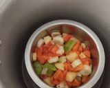 A picture of step 1 of Mixed fruit jam.