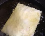A picture of step 4 of Arabic paratha (street style).