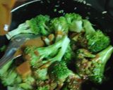 A picture of step 4 of Pan-asian Broccoli salad.