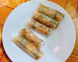 A picture of step 4 of Hanoi-Style Fried Spring Rolls (Nem Rán Hà Nội).