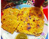दही का पराठा (पनीर स्टफ़ड) रेसिपी चरण 6 फोटो