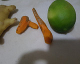 Foto del paso 1 de la receta: Té de jengibre, cúrcuma y limón