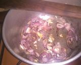 A picture of step 2 of Vegetarian pilau #pilau contest.