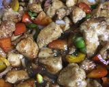 A picture of step 5 of Authentic Chilli Chicken.