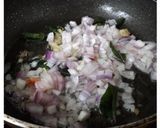 A picture of step 2 of Mushroom Pepper Fry.
