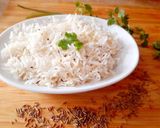A picture of step 3 of Cumin Rice 🍚🤗.