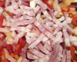 Foto del paso 2 de la receta: Hojaldre de verduras, champiñones y bacon