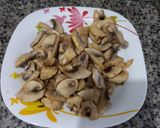 عکس مرحله 1 از دستور اسنک مرغ و قارچ