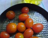 Foto del paso 1 de la receta: Cherry explotados con fideos nido en airfryde