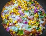 Sooji Veg Pizza recipe step 4 photo
