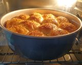 Foto langkah ke 6 dari resep Roti Sobek Smoked Ham Keju.
