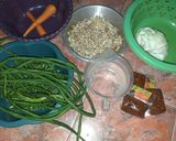Foto langkah ke 1 dari resep Pecel Sayur Bumbu Jadi.