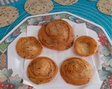 A picture of step 7 of Layered Crispy Puri.
