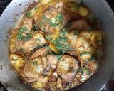 A picture of step 5 of Fish Masala.