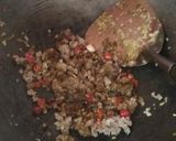 Foto langkah ke 4 dari resep Tumis terong daging.
