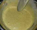 A picture of step 4 of Besan dhokla.