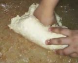 A picture of step 1 of Chicken bread.