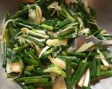 A picture of step 3 of Spring Onion Bhaaja / Bhaaji.