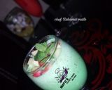 A picture of step 2 of 4 different amazing drinks.