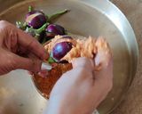 A picture of step 4 of बैंगन मसाला सब्जी#सब्जी.