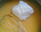 A picture of step 2 of Mulberry cake with soft ganache.