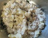 A picture of step 2 of Crispy Sama sabudana nuggets.