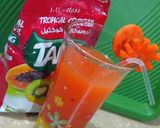 A picture of step 7 of Tropical Cocktail Carrot Tang Drink.