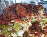 Foto del paso 6 de la receta: Romanescu con jamón y champiñones