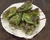 A picture of step 2 of Roasted Poblano Cream Sauce.