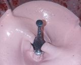 A picture of step 2 of Strawberry Spumone.
