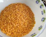 A picture of step 1 of Tuvar mix daal recipe.