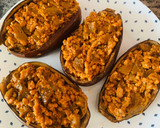 Foto del paso 3 de la receta: Berenjenas rellenas de carne