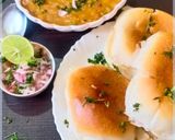 A picture of step 6 of Pav bhaji.