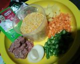 Foto langkah ke 1 dari resep Steak daging giling (mpasi 11+).