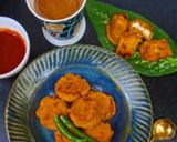 A picture of step 3 of Paneer Pakora Without Onion Garlic/ Tasty Paneer Pakora Under 15 Minutes.